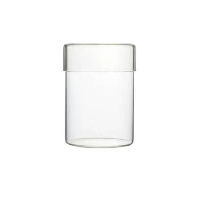 Modern Glass Kitchen Canister Set of 4
