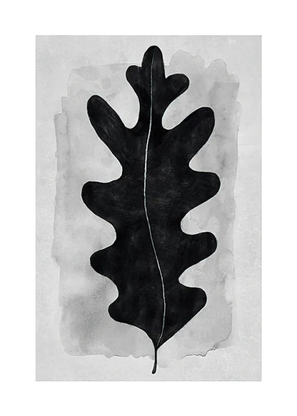 Abstract Black & White Wall Art Poster