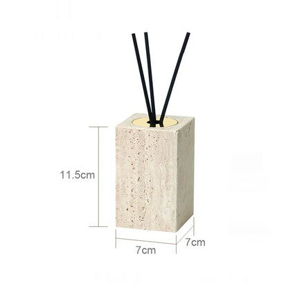 Beige Travertine Marble Bathroom Accessory Set