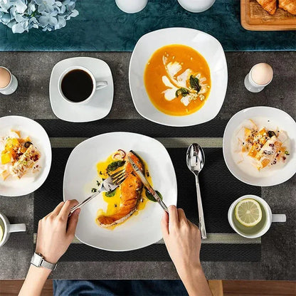 Heat-Resistant PVC Woven Dining Table Placemats