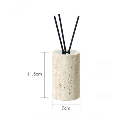 Beige Travertine Marble Bathroom Accessory Set