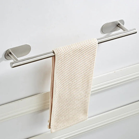Stainless Steel Self-Adhesive Towel Rack