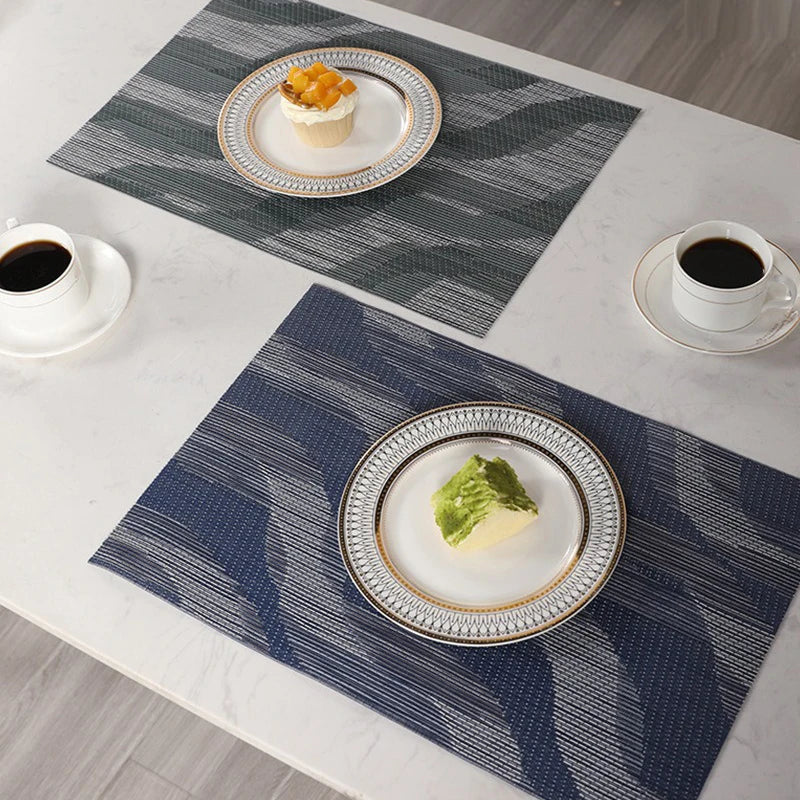 Eco-Friendly PVC Dining Table Placemats
