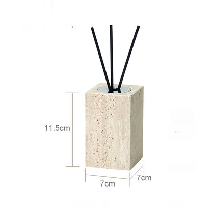 Beige Travertine Marble Bathroom Accessory Set