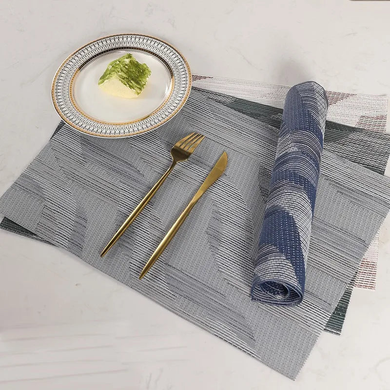 Eco-Friendly PVC Dining Table Placemats
