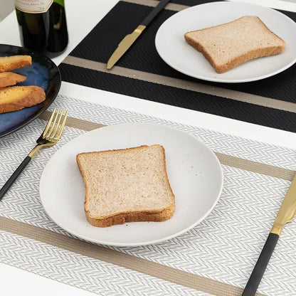 Heat-Resistant PVC Woven Dining Table Placemats