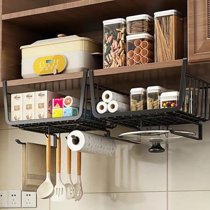 Under-Cabinet Hanging Storage Basket